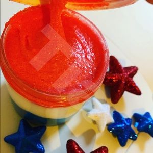 Fourth of July body sugar scrub
